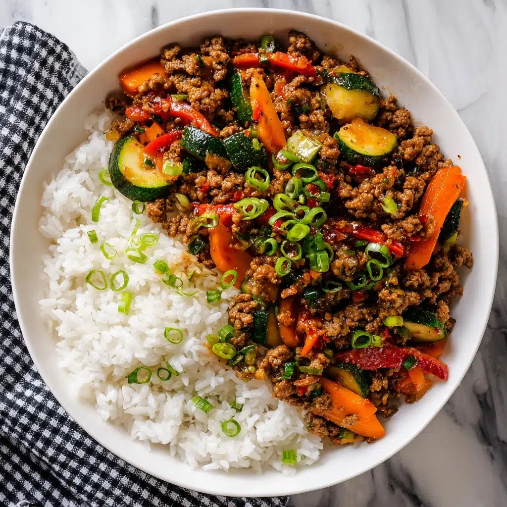 Ground Turkey Stir Fry Recipe - Recipe Image