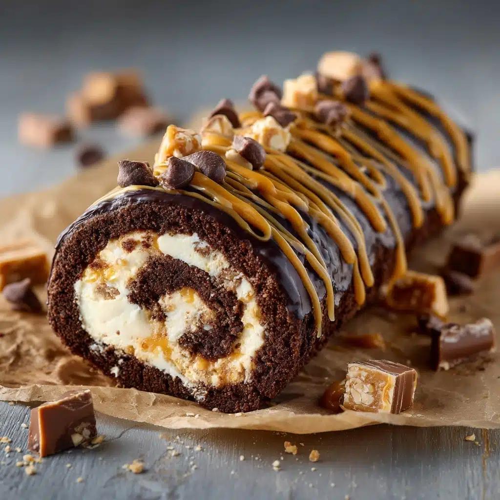 Peanut Butter Cup Cake Roll Recipe - Recipe Image
