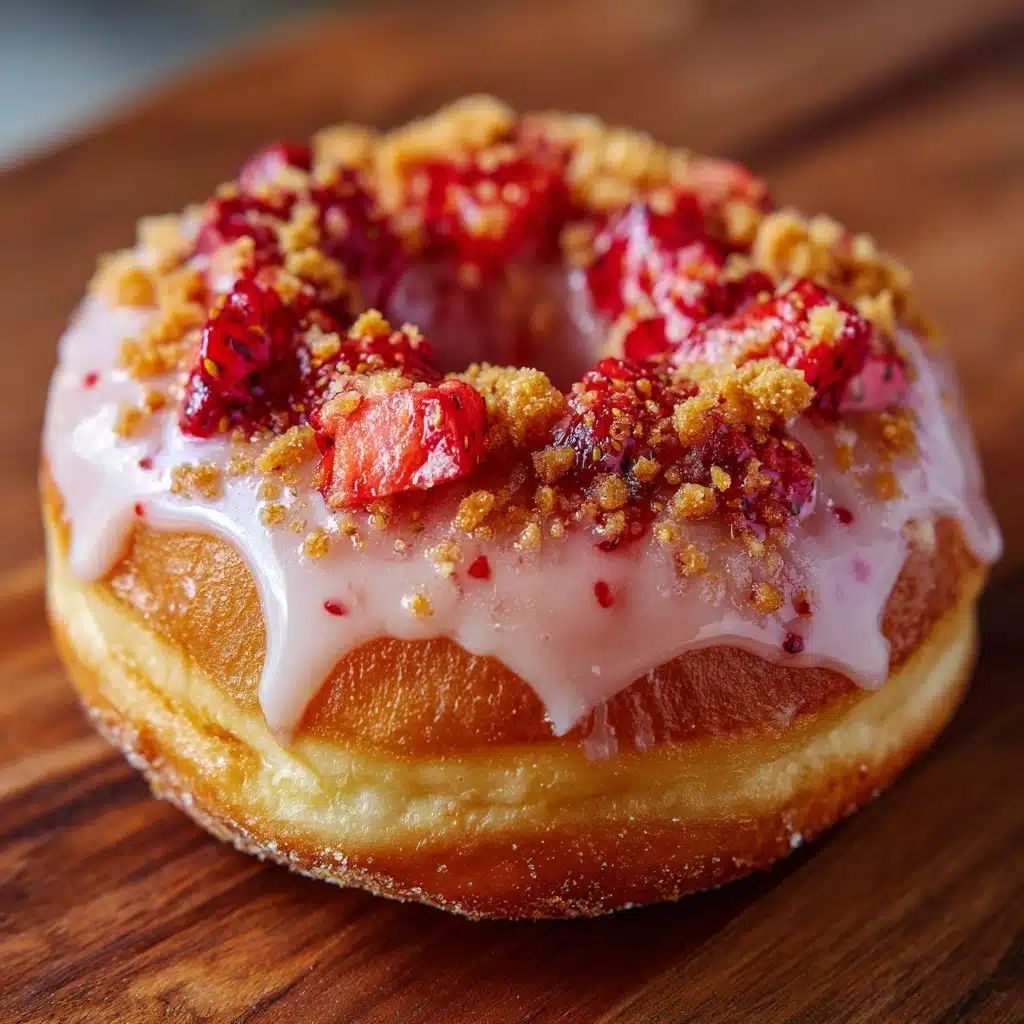 Strawberry Shortcake Sourdough Bagels Recipe - Recipe Image