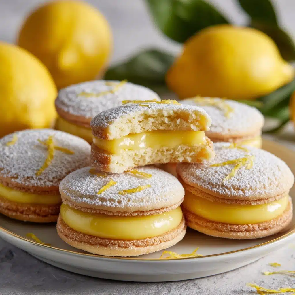 Stuffed Lemon Cookies Recipe - Recipe Image