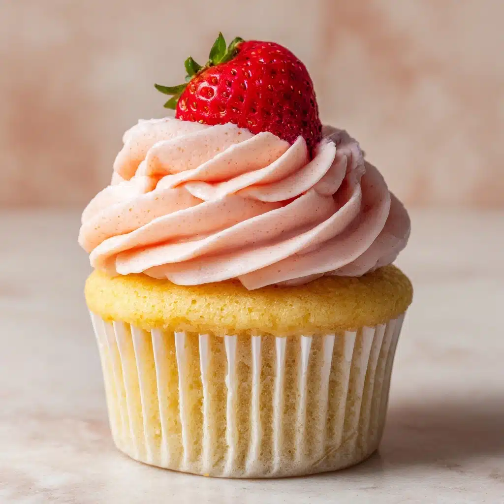 Strawberry Cupcakes Recipe - Recipe Image