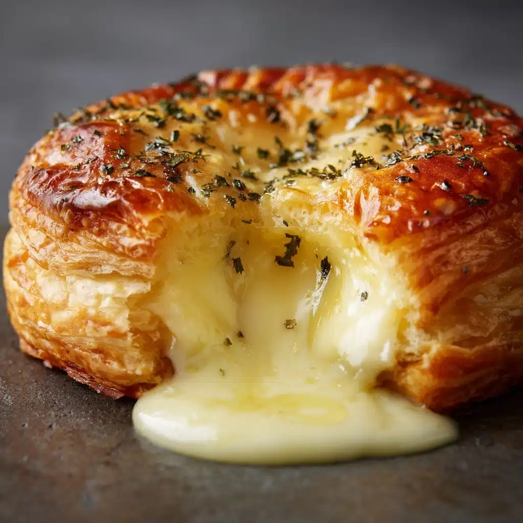 Lemon Curd Herbed Baked Brie Recipe - Recipe Image