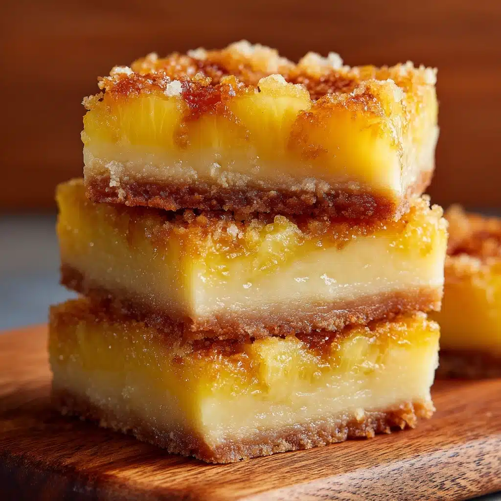 Tropical Paradise with Pineapple Bliss Bars Recipe - Recipe Image