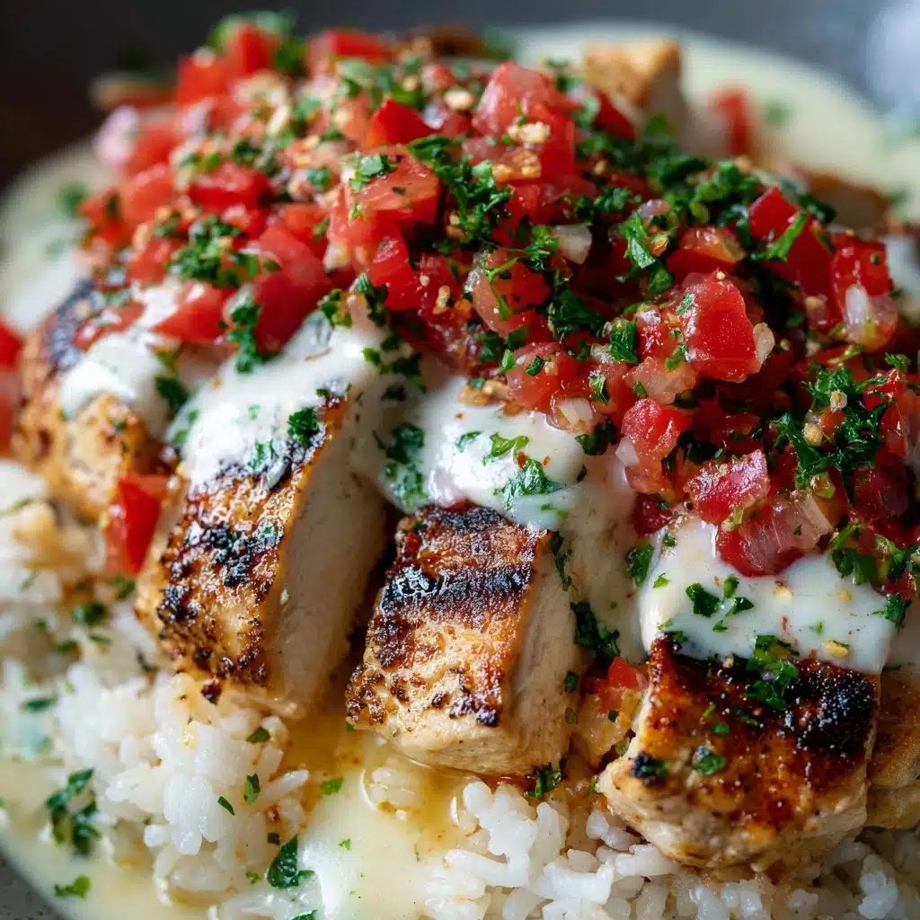 Tandoori Chicken Over Rice Recipe - Recipe Image