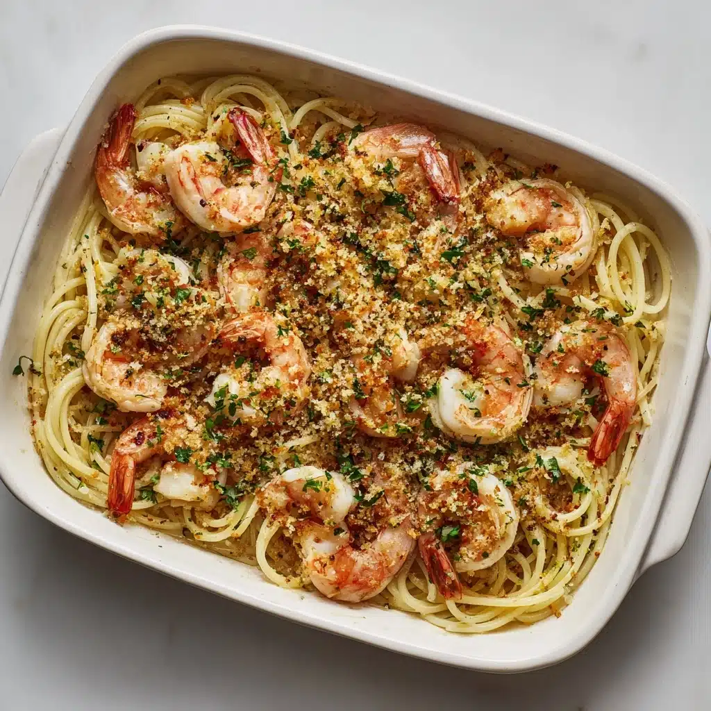 Baked Shrimp Scampi Recipe - Recipe Image