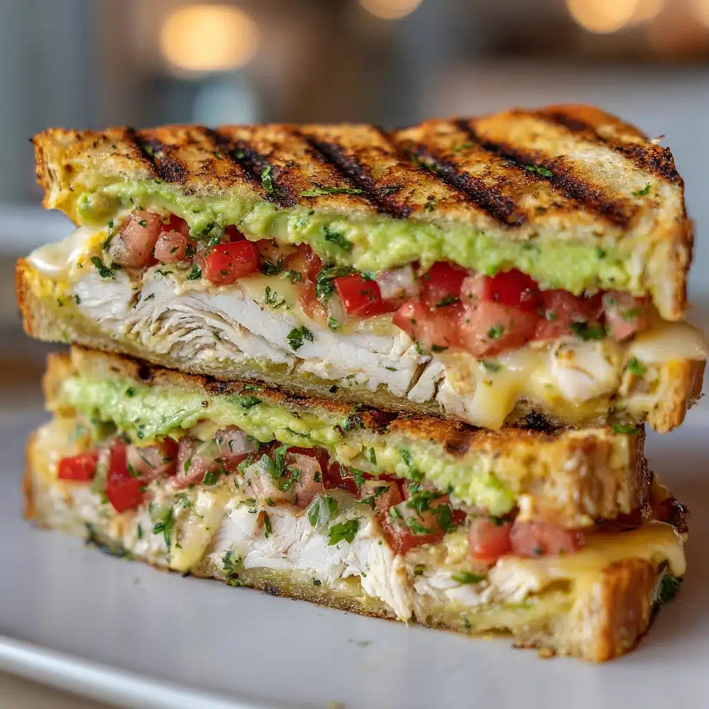 Chicken and Avocado Panini Recipe - Recipe Image