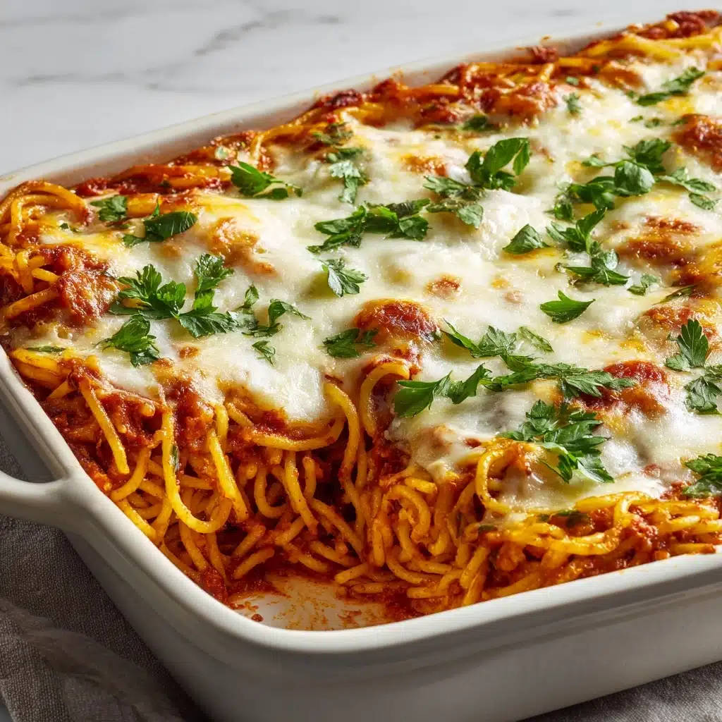 Baked Spaghetti with Cream Cheese Recipe - Recipe Image