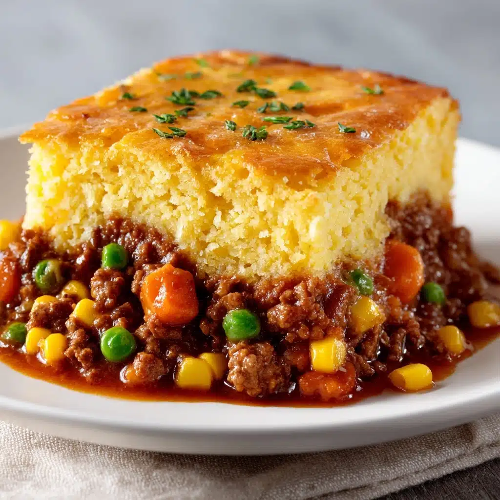 Sloppy Joe Cornbread Casserole Recipe - Recipe Image