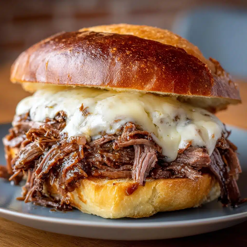 Crockpot French Dip Sandwich Recipe - Recipe Image