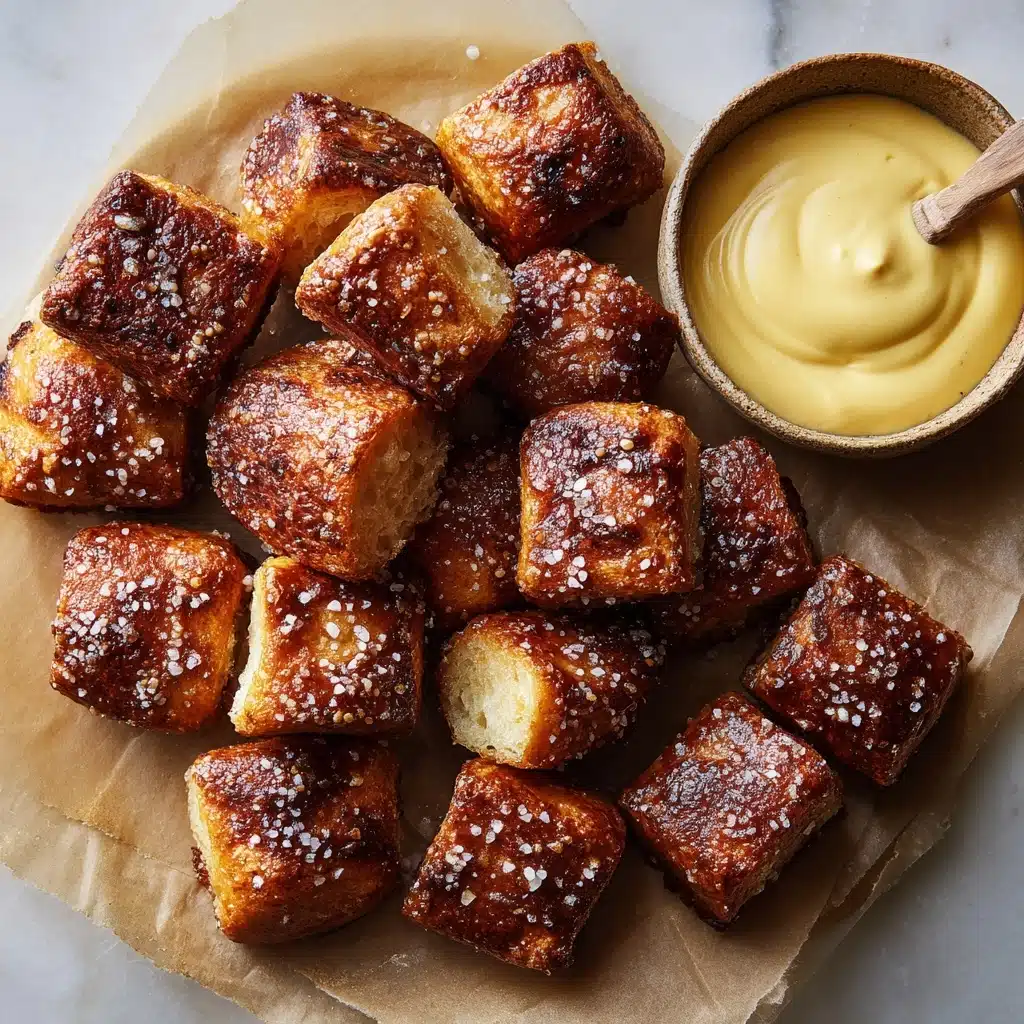 Buttery Soft Pretzel Bites Recipe - Recipe Image