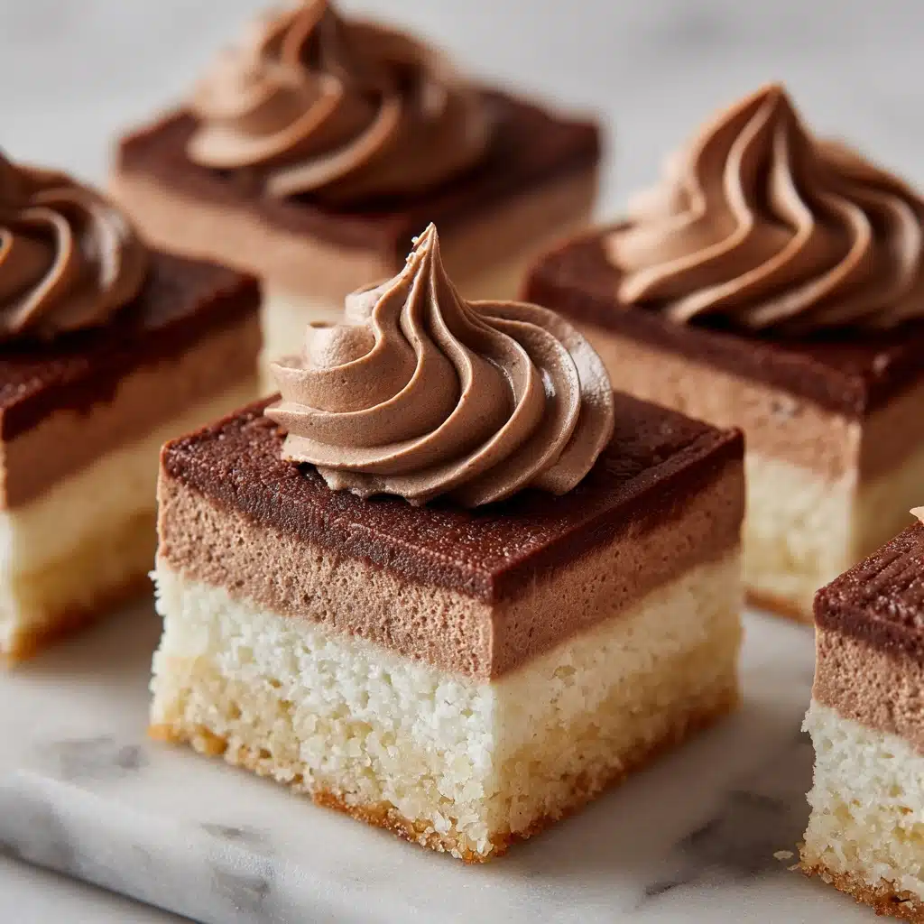 French Silk Pie Bars Recipe - Recipe Image