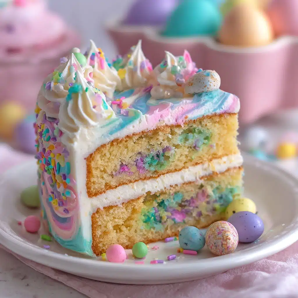 Easter Poke Cake Recipe - Recipe Image