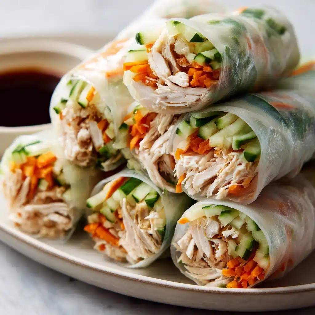 Chicken Spring Rolls Recipe - Recipe Image