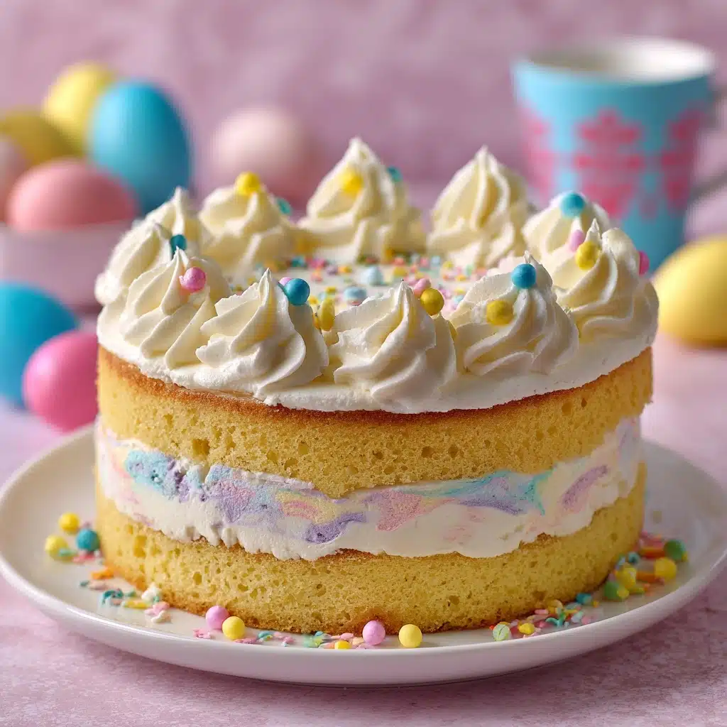 Swirled Easter Cake Recipe - Recipe Image
