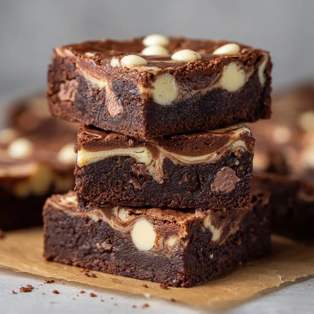 The Best Chocolate Nutella Brownies Recipe - Recipe Image