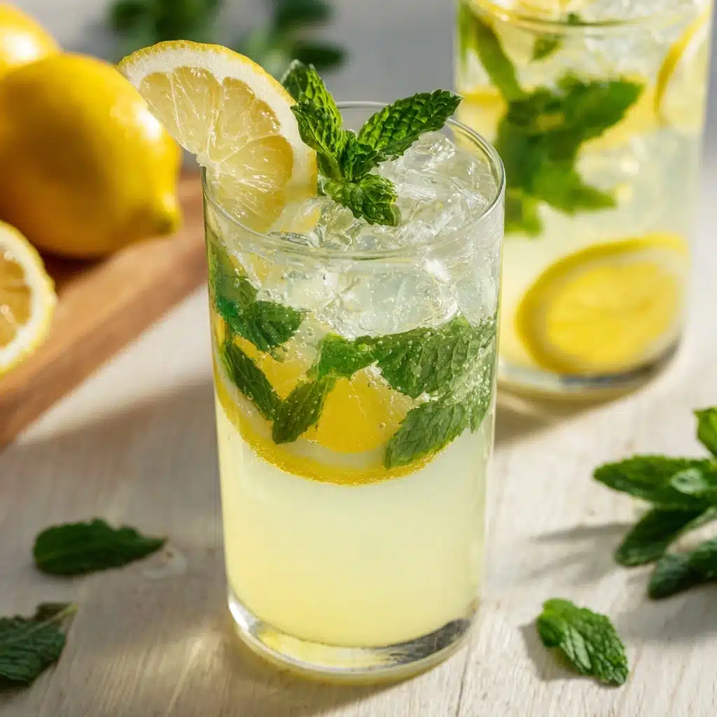 Mint Lemonade Recipe - Recipe Image