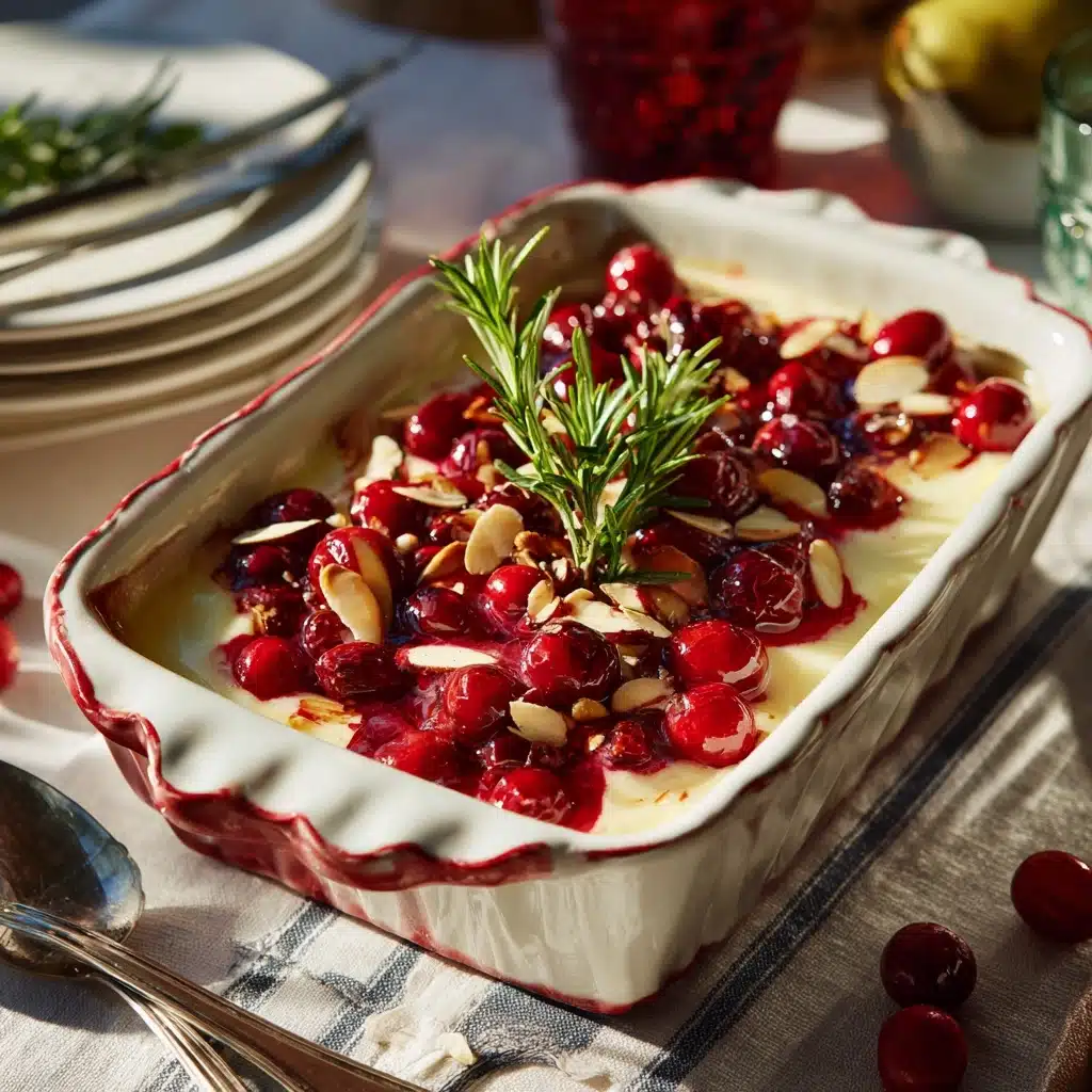 Baked Cranberry Cream Cheese Dip Recipe - Recipe Image