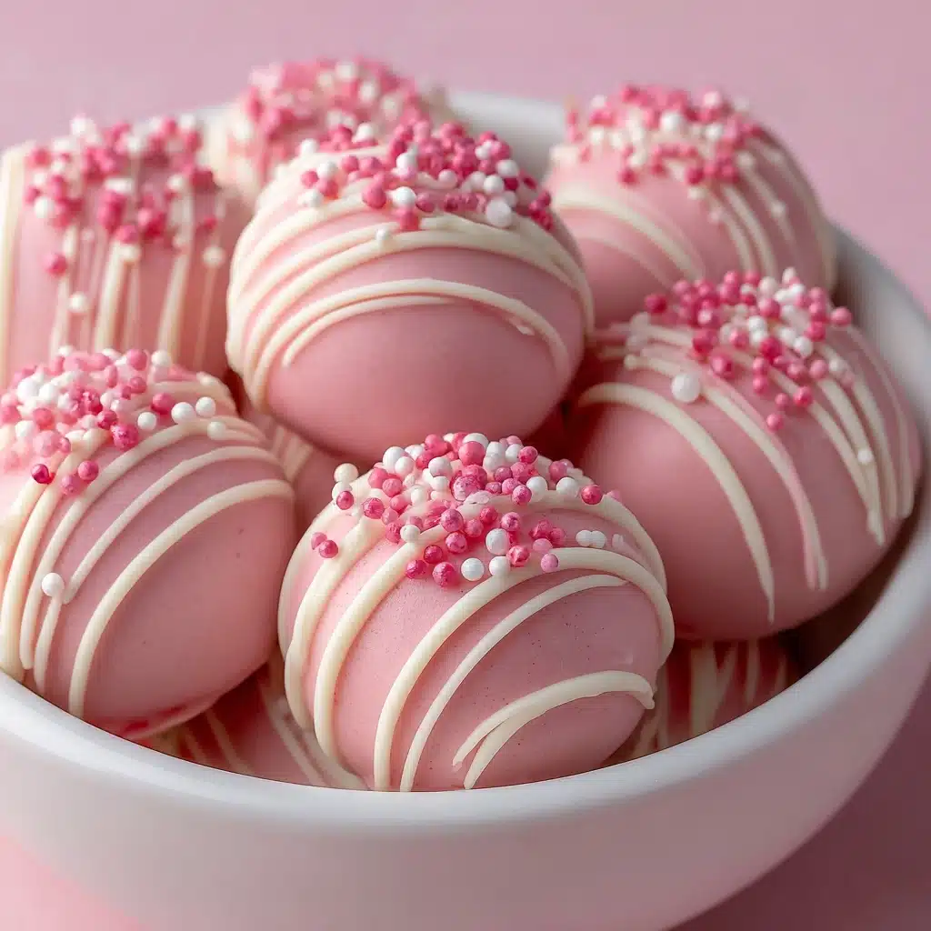 Strawberry Cheesecake Truffle Balls Recipe - Recipe Image