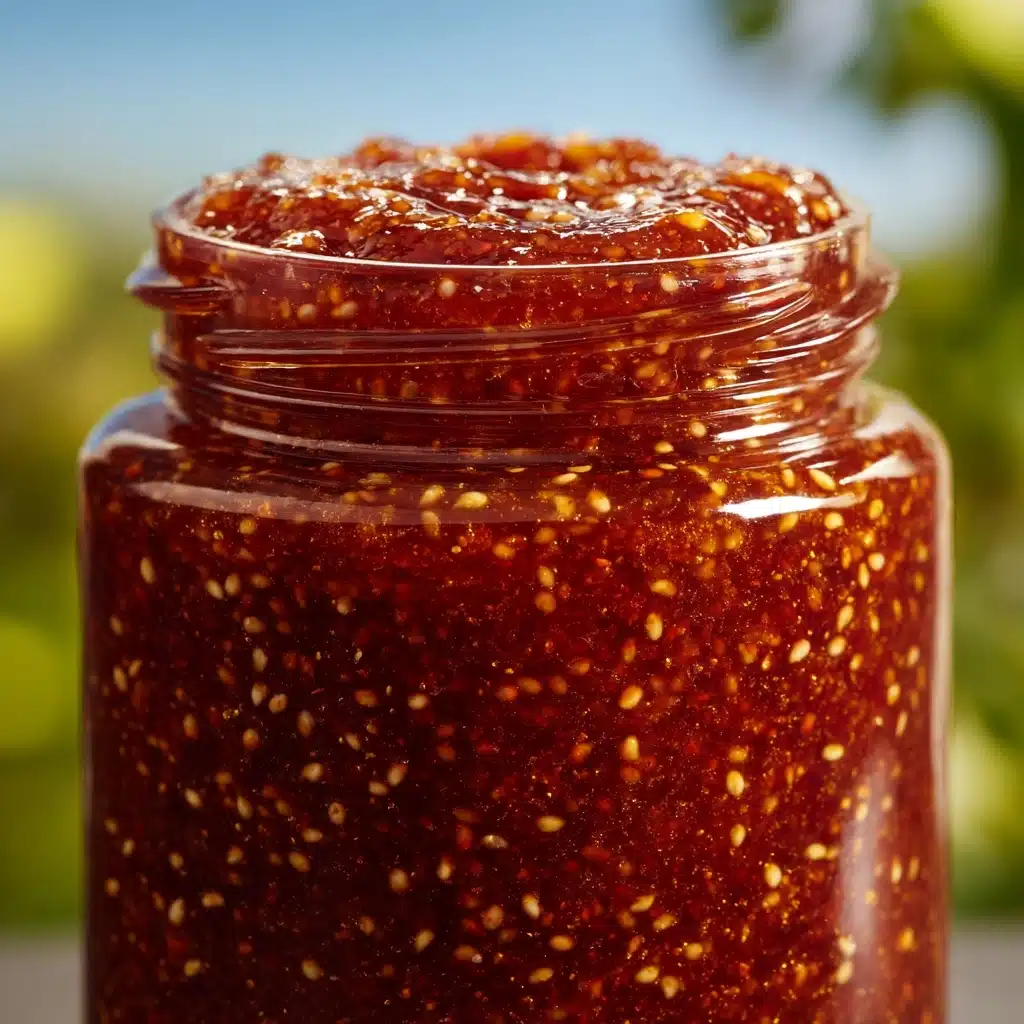 Orange Fig Jam Combines Bright Citrus and Sweet Elegance Recipe - Recipe Image