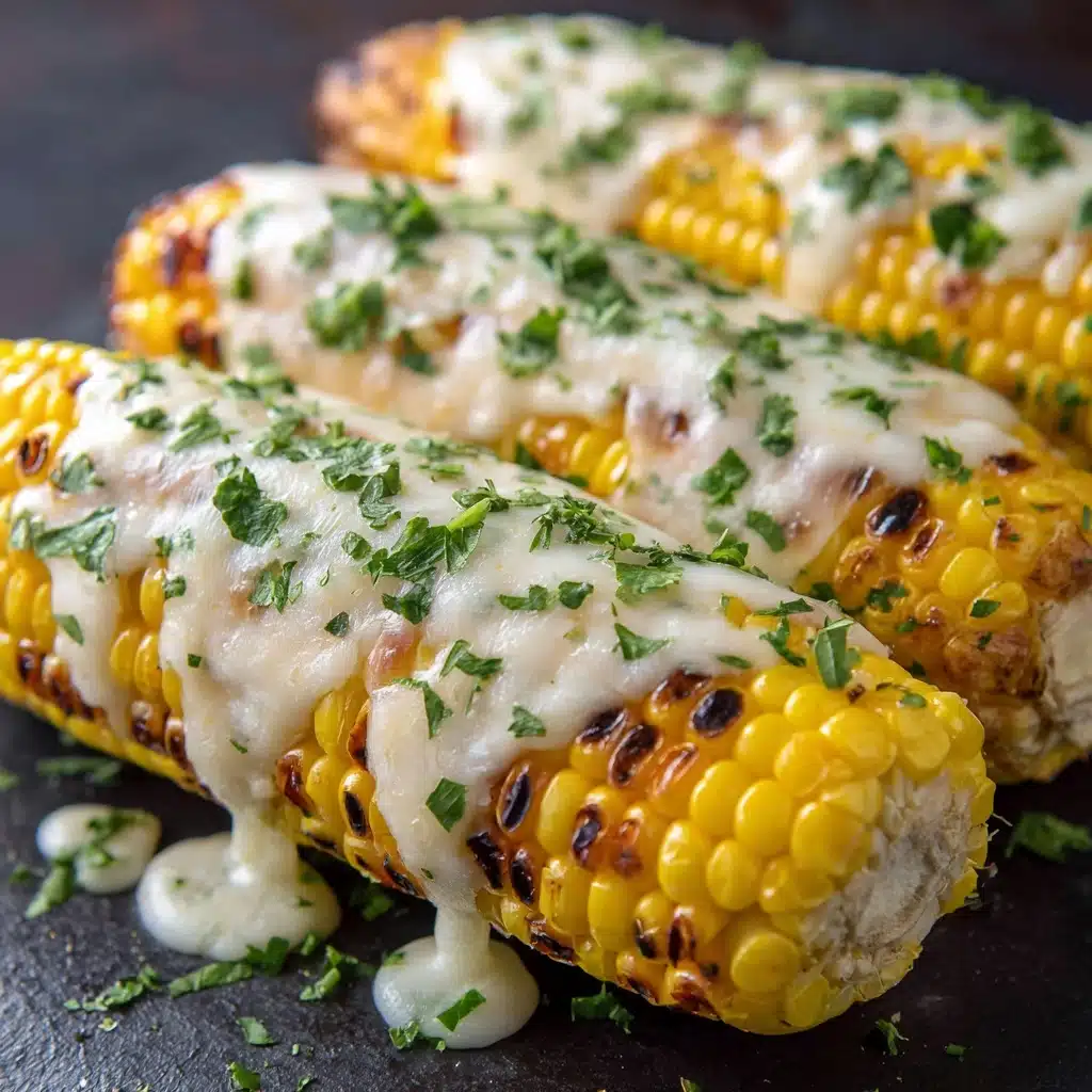 Garlic Butter Corn Cheese Recipe - Recipe Image