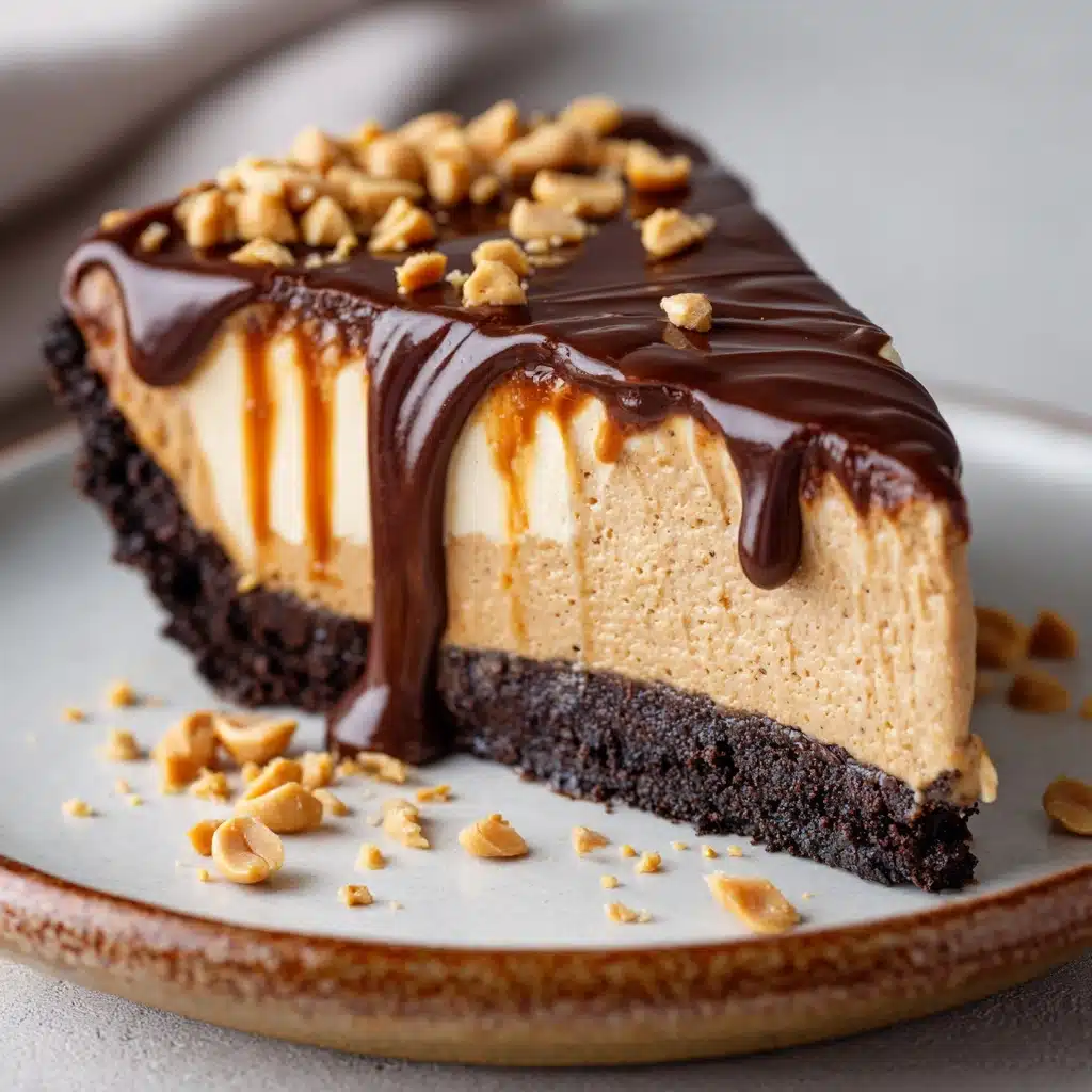 Hot Fudge Peanut Butter Pie Recipe - Recipe Image