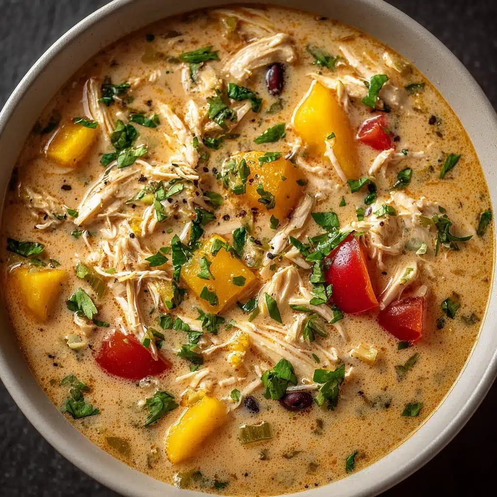 Slow Cooker Creamy Chicken Chili Recipe - Recipe Image