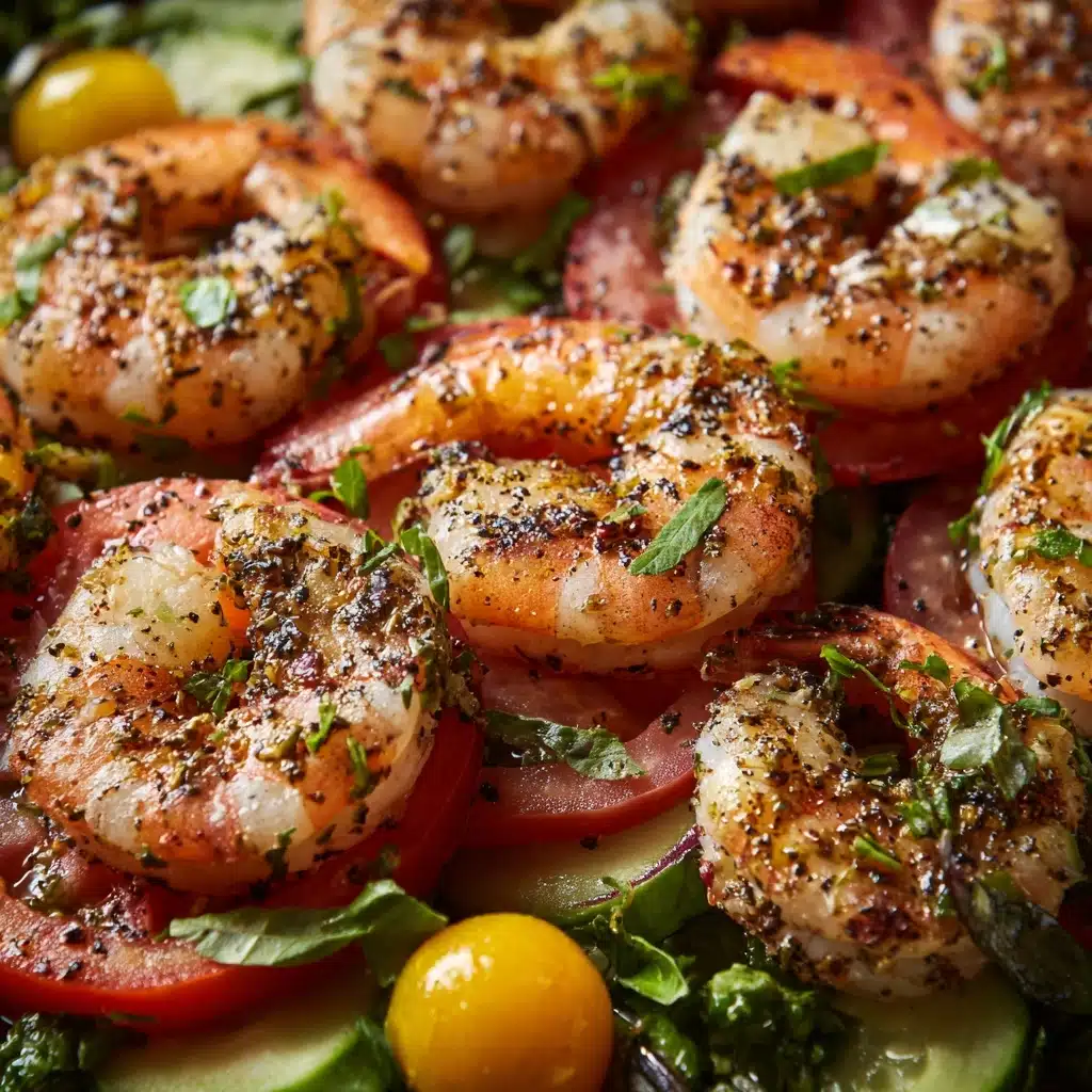 Colorful Shrimp & Veggie Bowl Recipe - Recipe Image