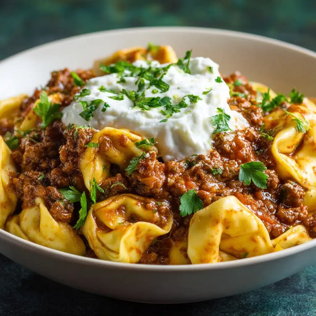 Cheesy Beef Enchiladas Tortellini Recipe - Recipe Image