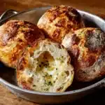 Light and Fluffy Garlic Butter Dinner Rolls Recipe