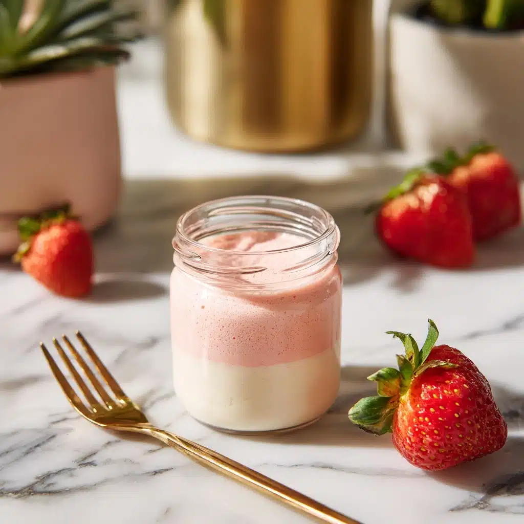 Homemade Strawberry Shortcake Coffee Creamer Recipe