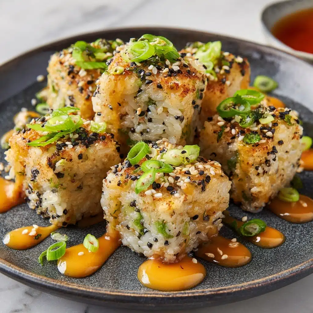 Crunchy Sushi Bites with Spicy Tuna Recipe - Recipe Image