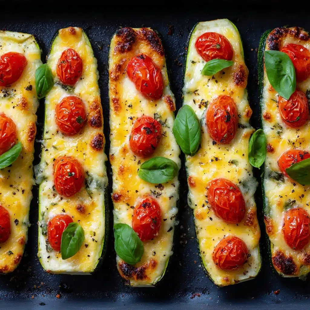 Zucchini Pizza Boats Recipe