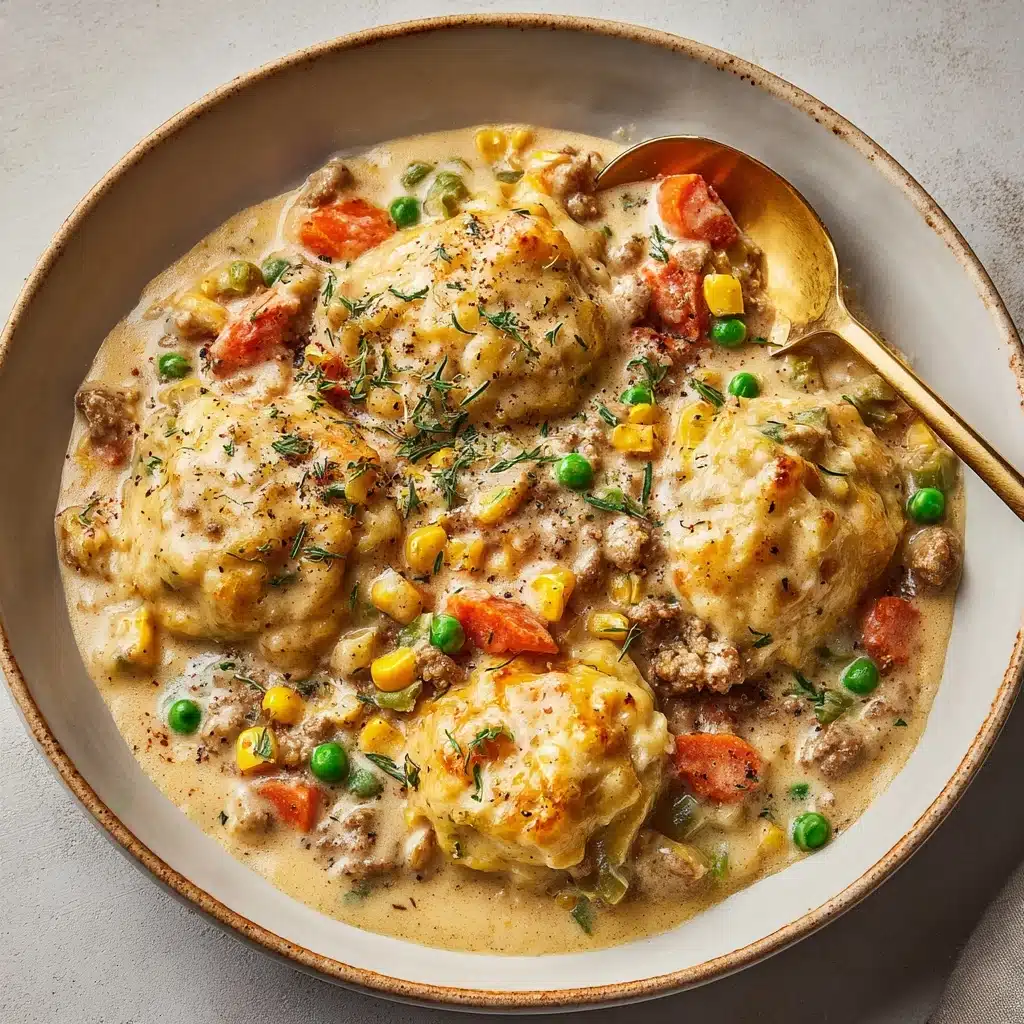 Ground Beef and Dumplings Recipe