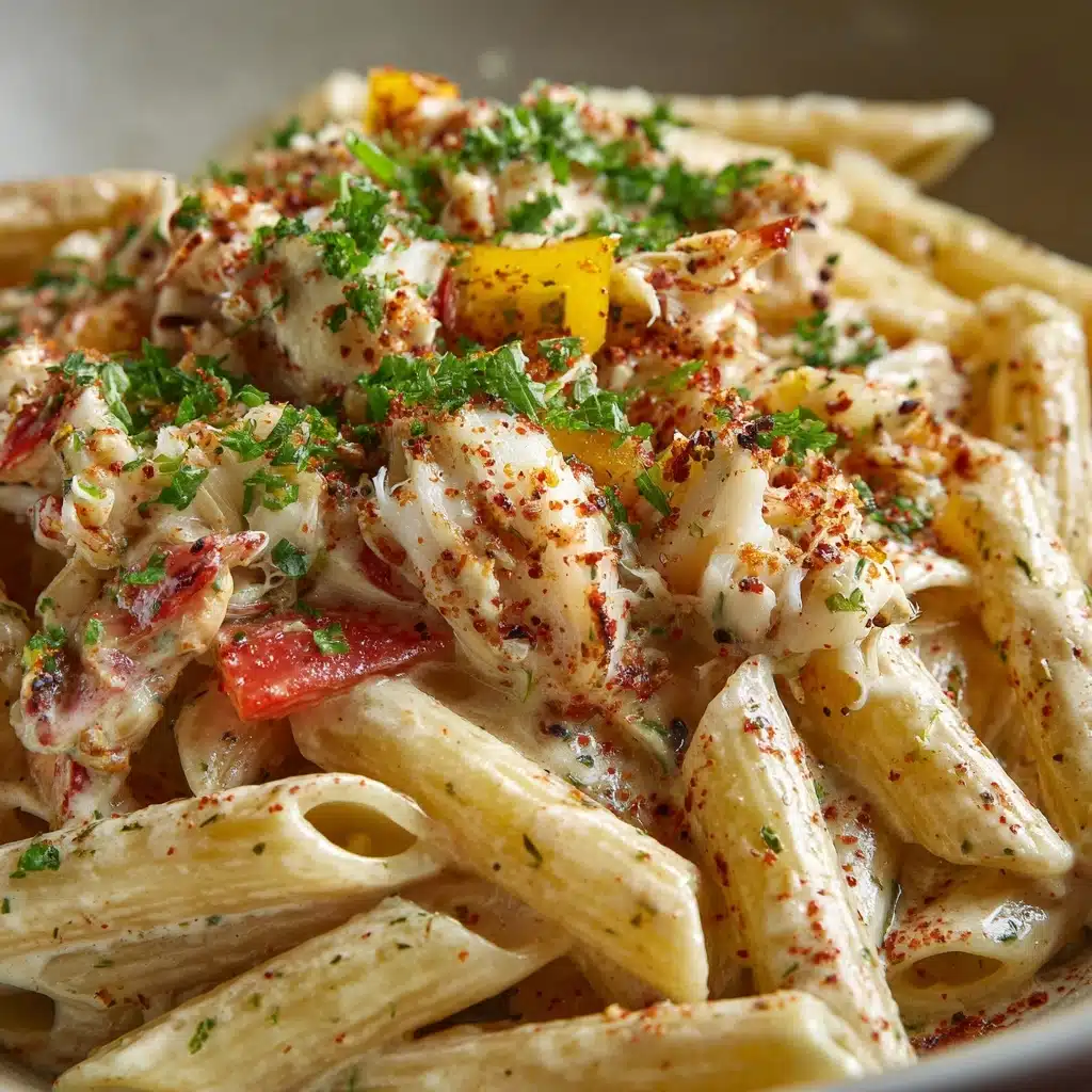Cajun Crab Pasta Salad Recipe - Recipe Image