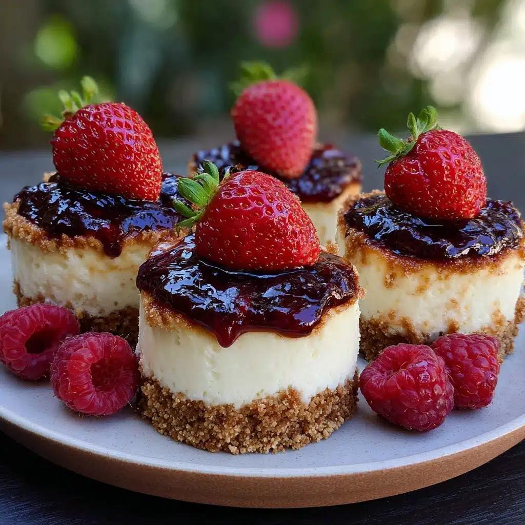 Cookie Butter Cheesecake Stuffed Berries Recipe - Recipe Image