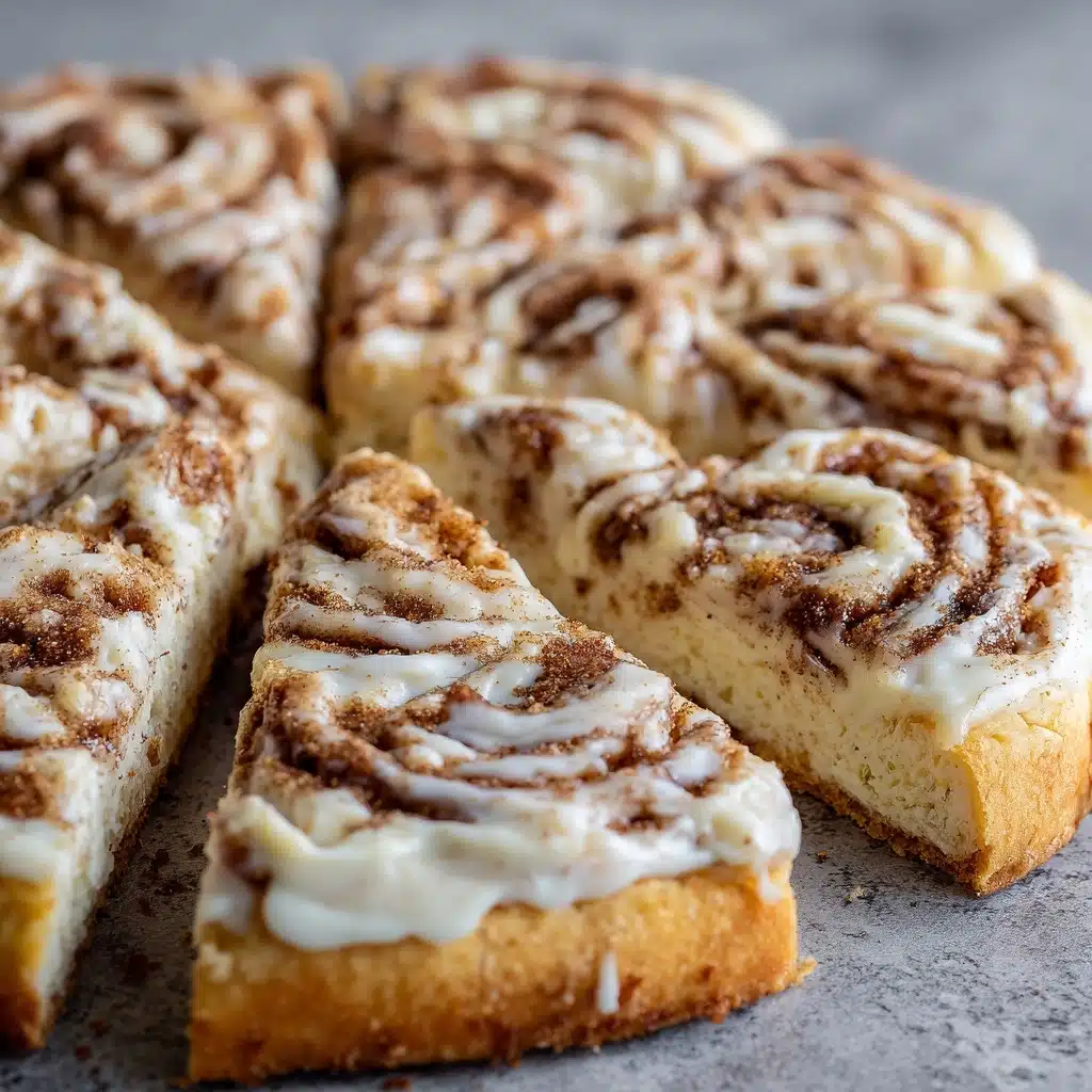 Cinnamon-Sugar Pizza Made with Crescent Rolls Recipe - Recipe Image