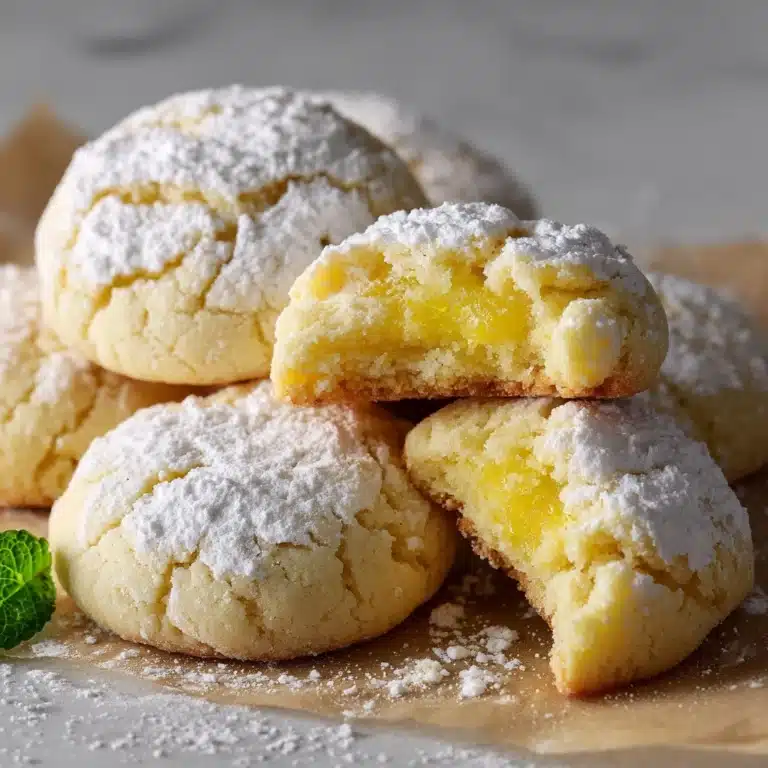 Zesty Lemon-Filled Cookies Recipe