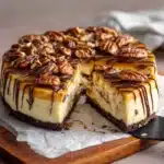 Keto Turtle Cheesecake Recipe