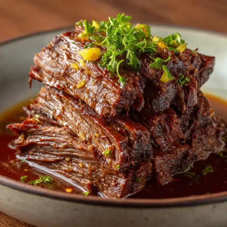 Slow Cooker Three Envelope Pot Roast Recipe
