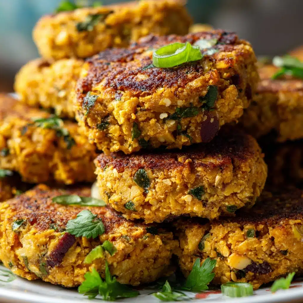 Spicy Chickpea Patties Recipe - Recipe Image