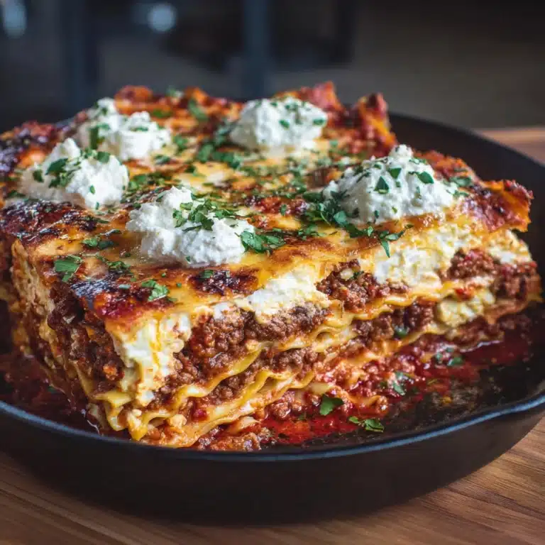 Simple Skillet Pesto Cheese Lasagna Roll Ups Recipe