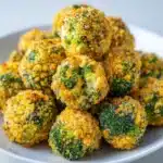 Baked Broccoli Cheese Balls Recipe