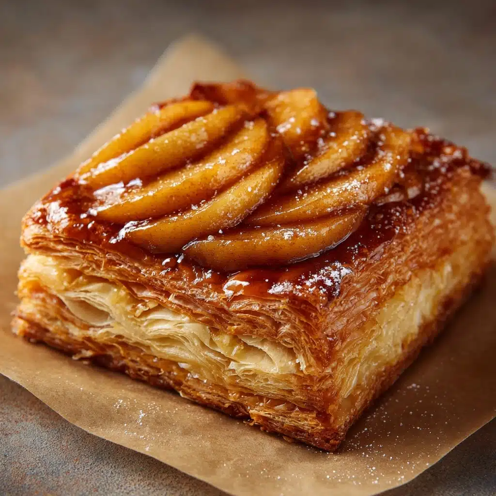 Caramel Apple Puff Pastry Recipe