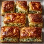 Savory Spinach & Feta Puff Pastry Bites Recipe