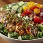 Grilled Chicken Salad with Honey Mustard Dressing Recipe