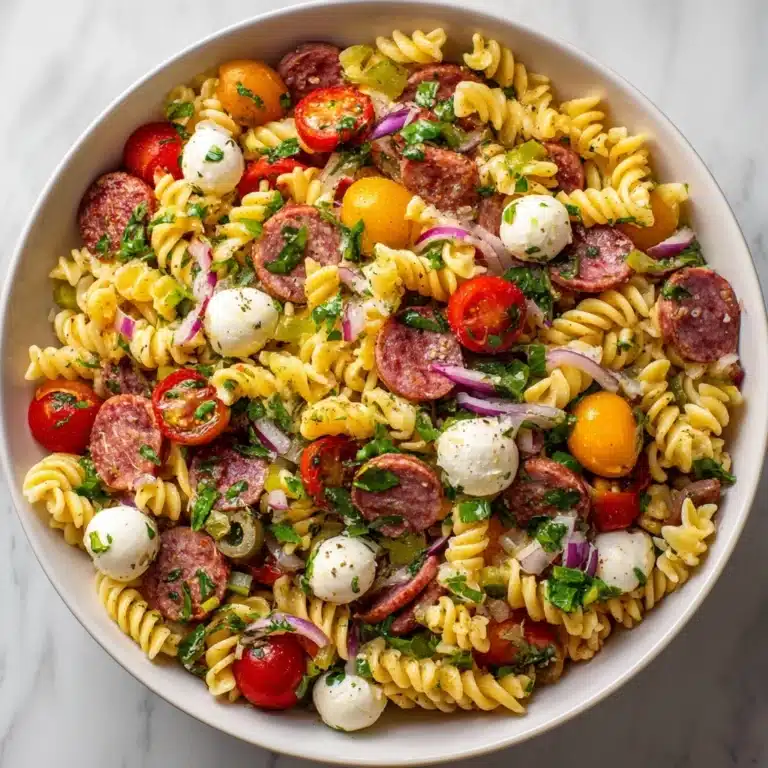 Zesty Italian Pasta Salad Recipe