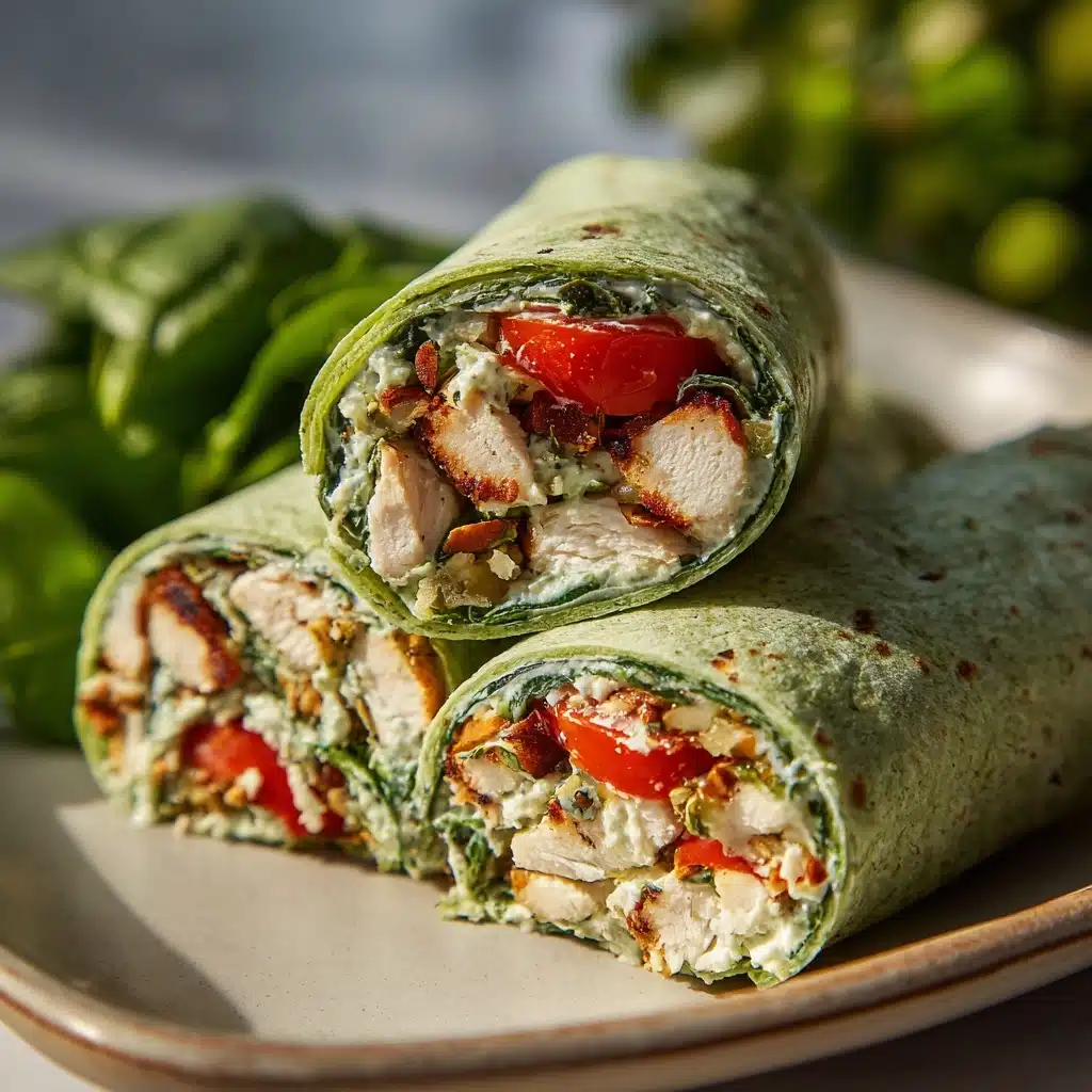 Green Goddess Chickpea Salad Wraps Recipe - Recipe Image