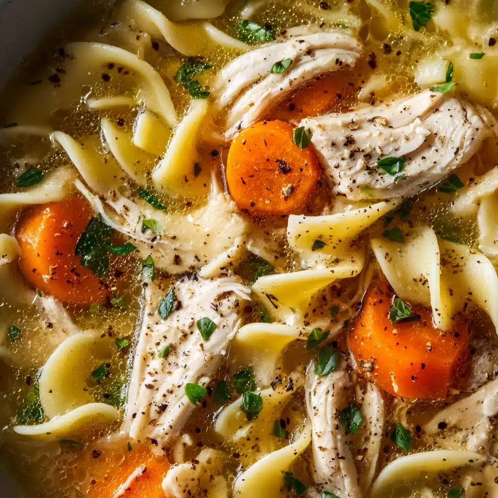 Crockpot Chicken Noodle Soup Recipe