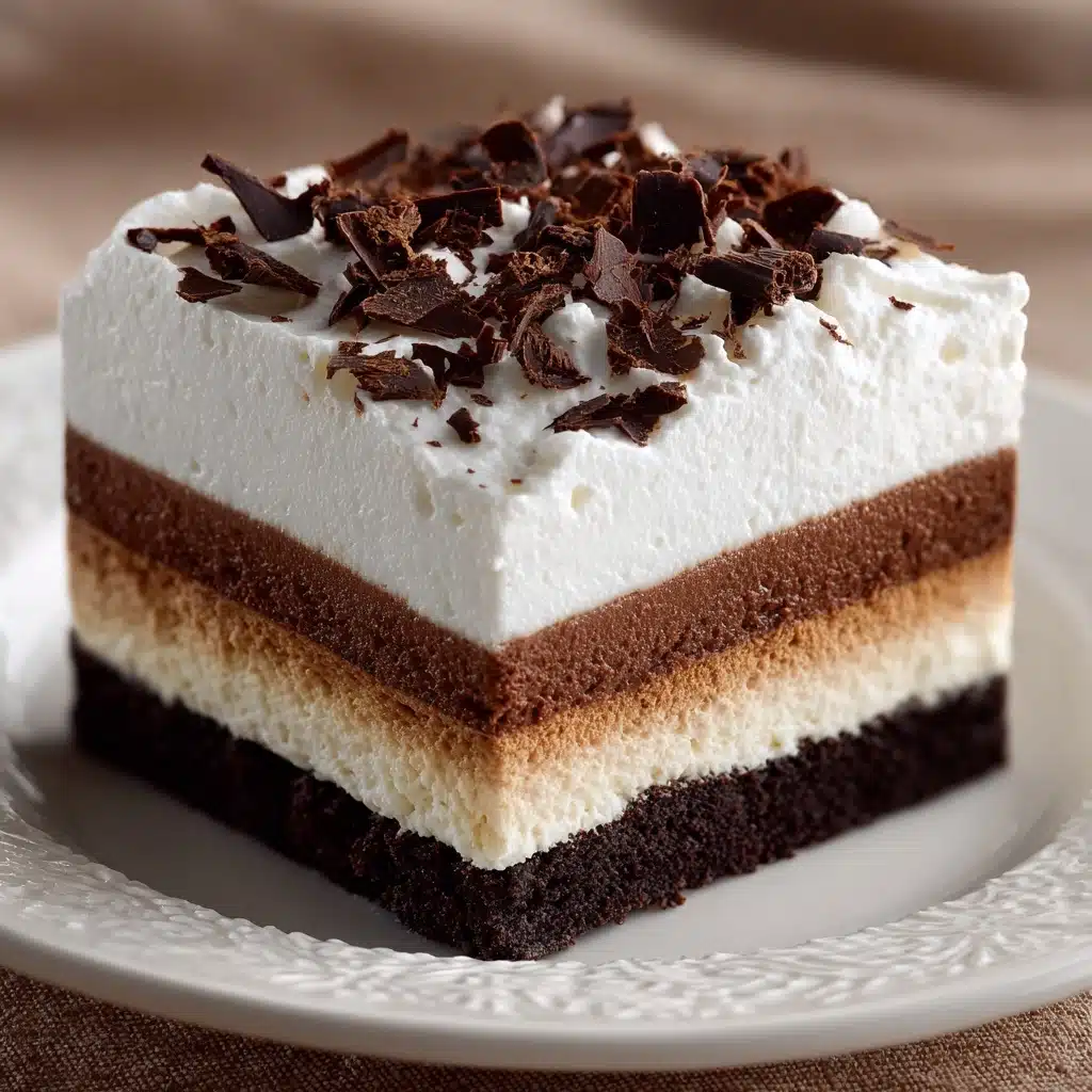 French Silk Brownies Recipe - Recipe Image