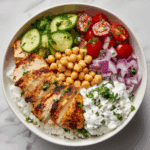Mediterranean Chicken & Rice Bowls Recipe